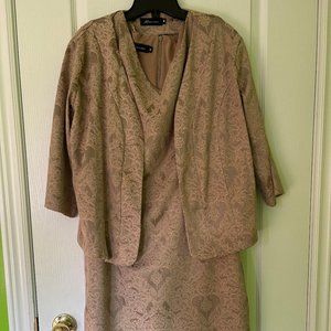 Women's Dark Beige Color Dress